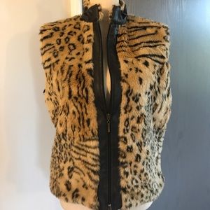 Leopard Fur Vest - PURRFECT for holidays!